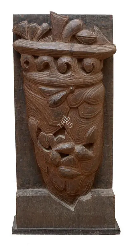Bhagat, Dhanraj (Artist). Ling Raja. Wood, 1970 | Sculpture | FineArts | 00341690