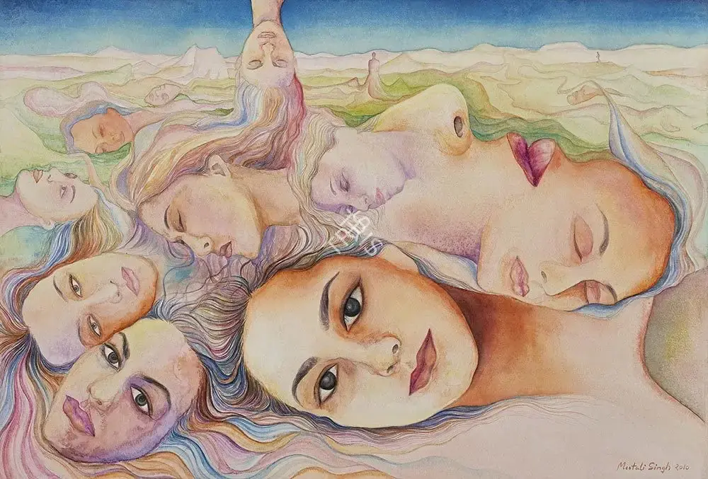 Singh, Meetali (Artist). Untitled, 2010 | Painting