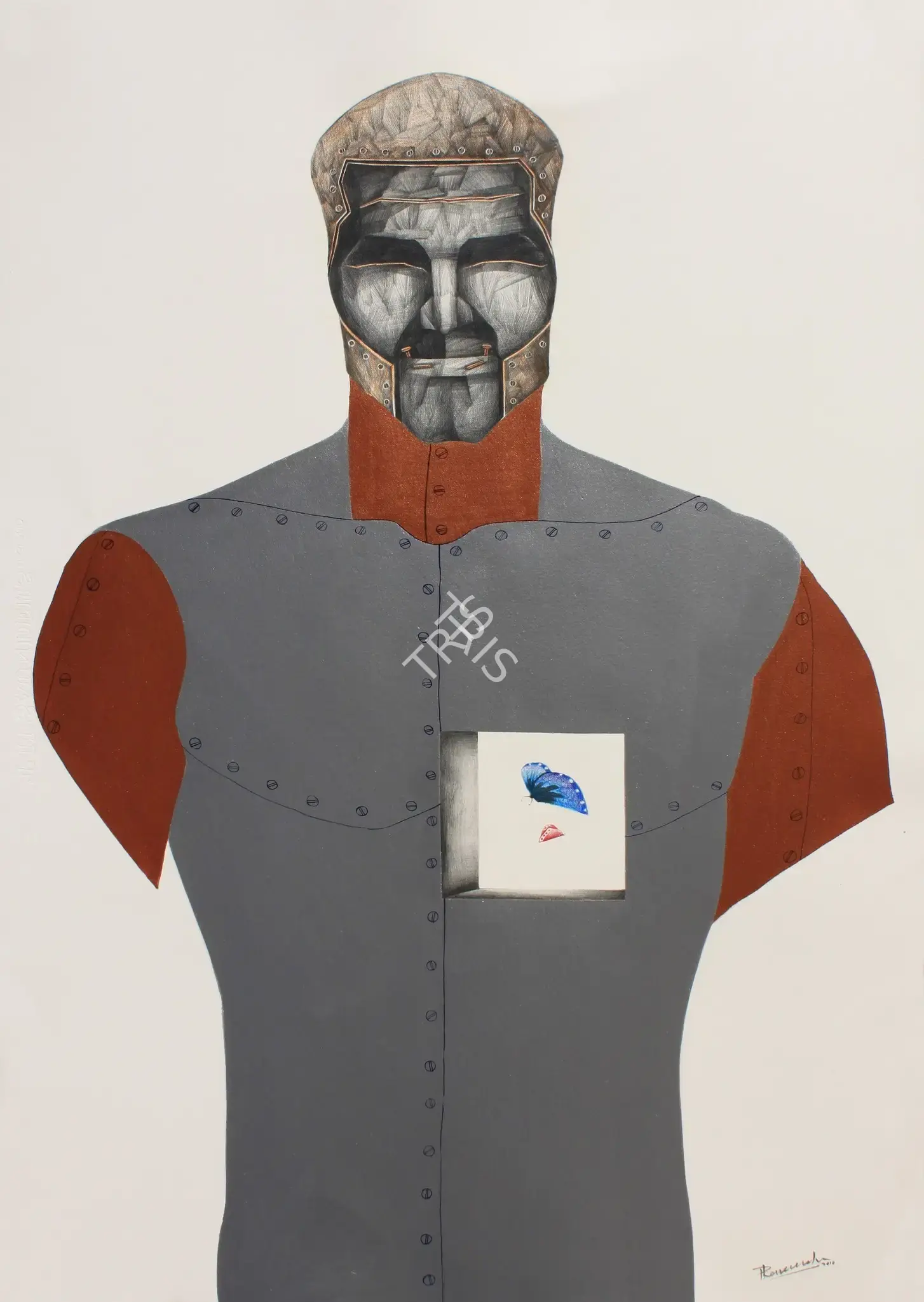 Chaturvedi, P.N. (Artist). Untitled, 2010 | Painting