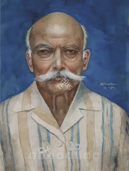Dhurandhar, M.V. (Artist). Self Portrait, 1943 | Painting
