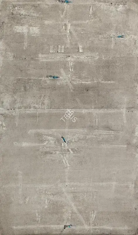 Dadrawala, Nitin (Artist). Untitled (Grey). Oil on canvas, 2013 | Painting | FineArts | 00417329