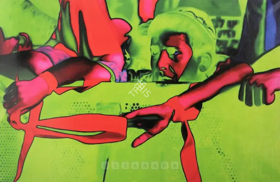 Santhosh, T.V. (Artist). Untitled. Oil on canvas, 2005 | Painting | FineArts | 00898414