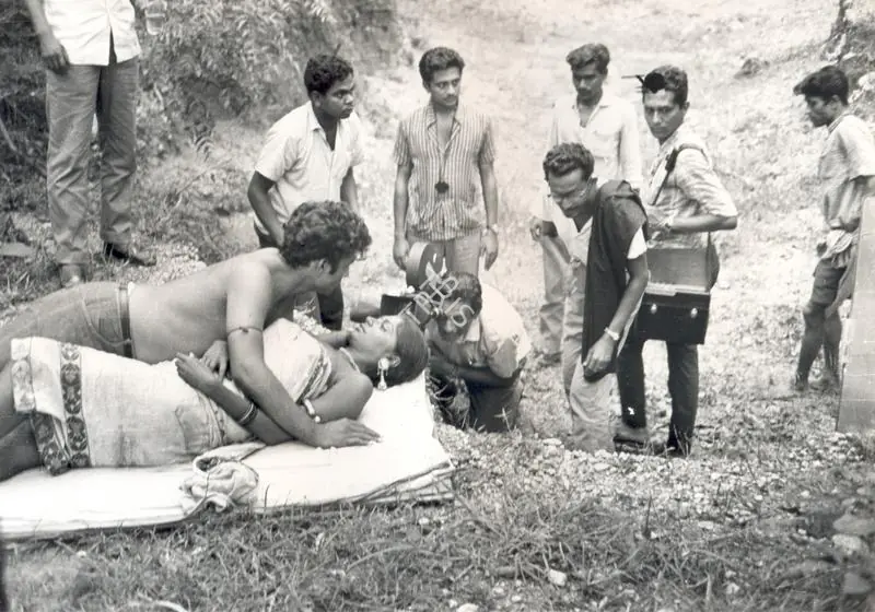 Ghosh, Nemai (Still Photographer), Aranyer Din Ratri, 1970 | Working Still | CinemaEducation | 00891539