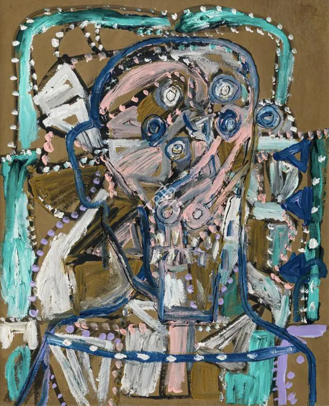 Souza, F.N. (Artist). Untitled, 1974 | Painting