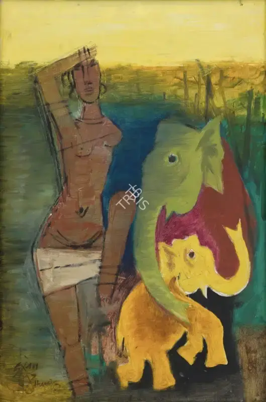 Husain, M.F. (Artist). Untitled, n.d. | Painting