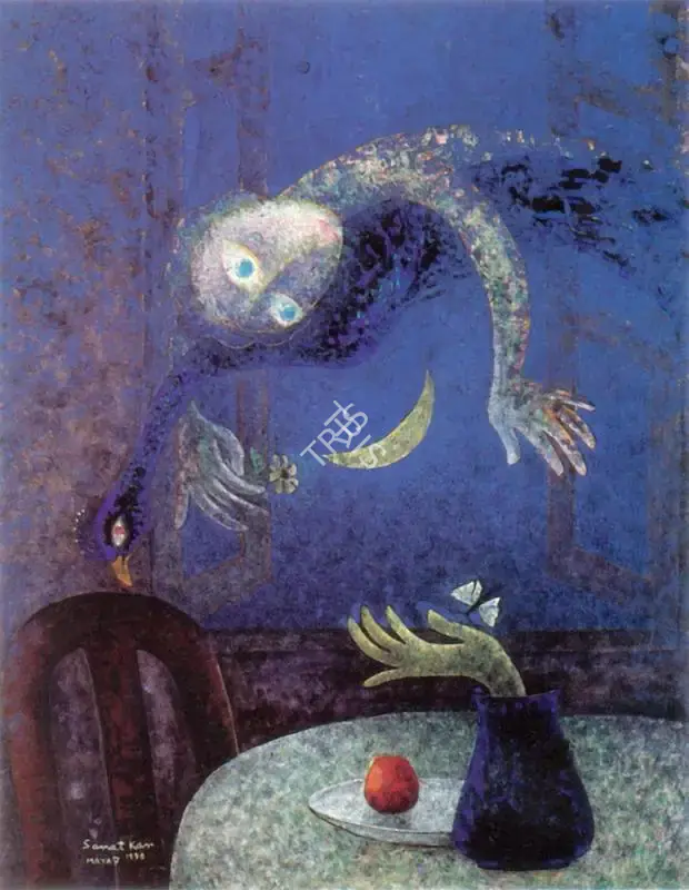 Kar, Sanat (Artist). Maya 7, 1990 | Painting