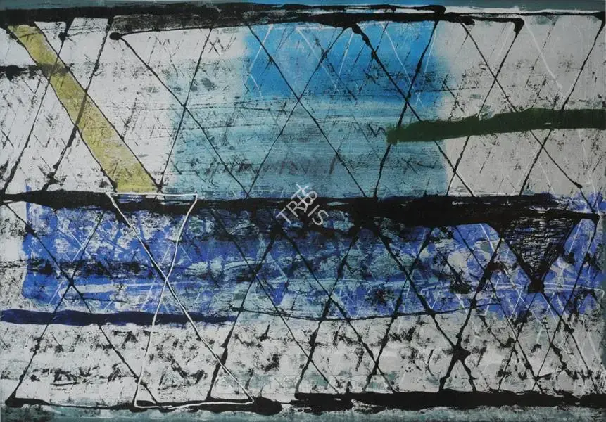 Harshavardhana, S. (Artist). Untitled. Mixed media on canvas, 2005 | Painting | FineArts | 00897877