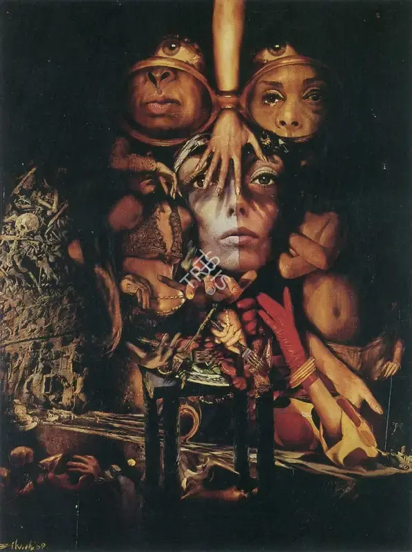 Bhattacharjee, Bidesh (Artist). Surrealist Dream, n.d. | Painting
