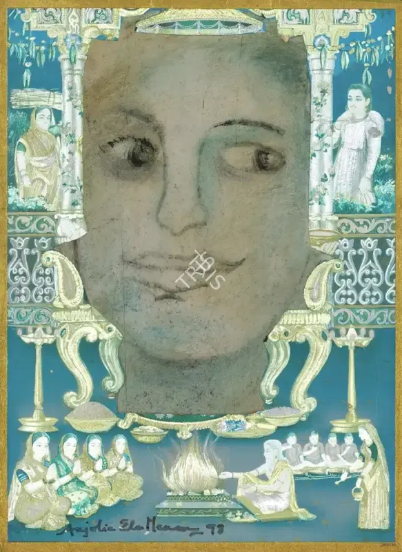 Menon, Anjolie Ela (Artist). Untitled, 1998 | Collage