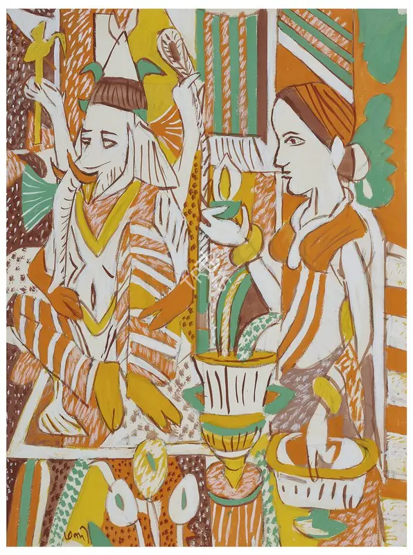 Subramanyan, K.G. (Artist). Untitled, n.d. | Painting