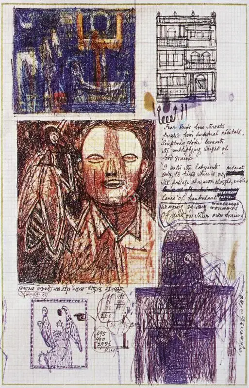 Pyne, Ganesh (Artist). Untitled, 1995 | Drawing
