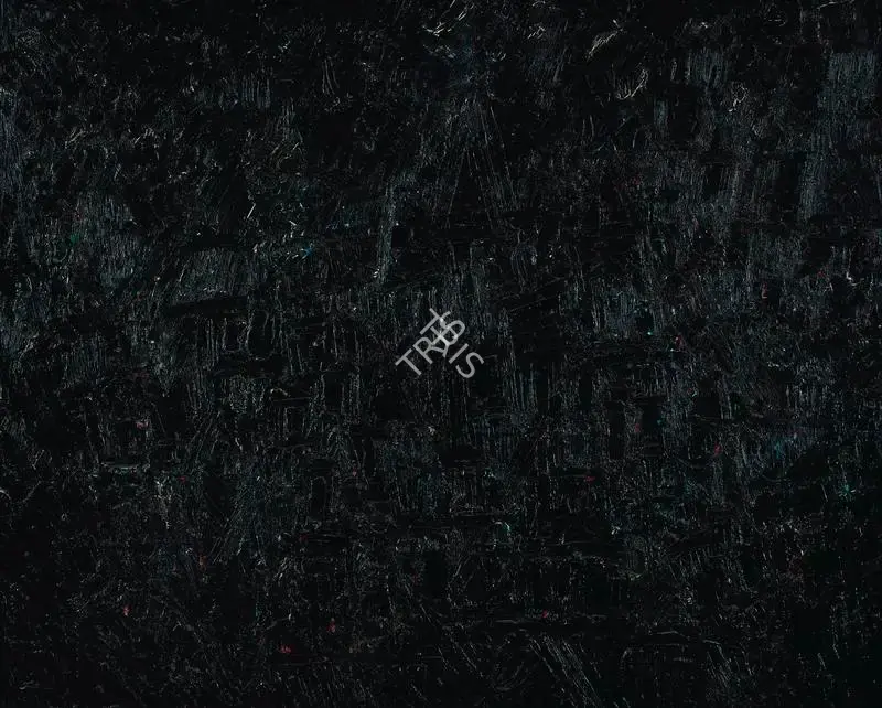 Souza, F.N. (Artist). Black Landscape, 1965 | Painting