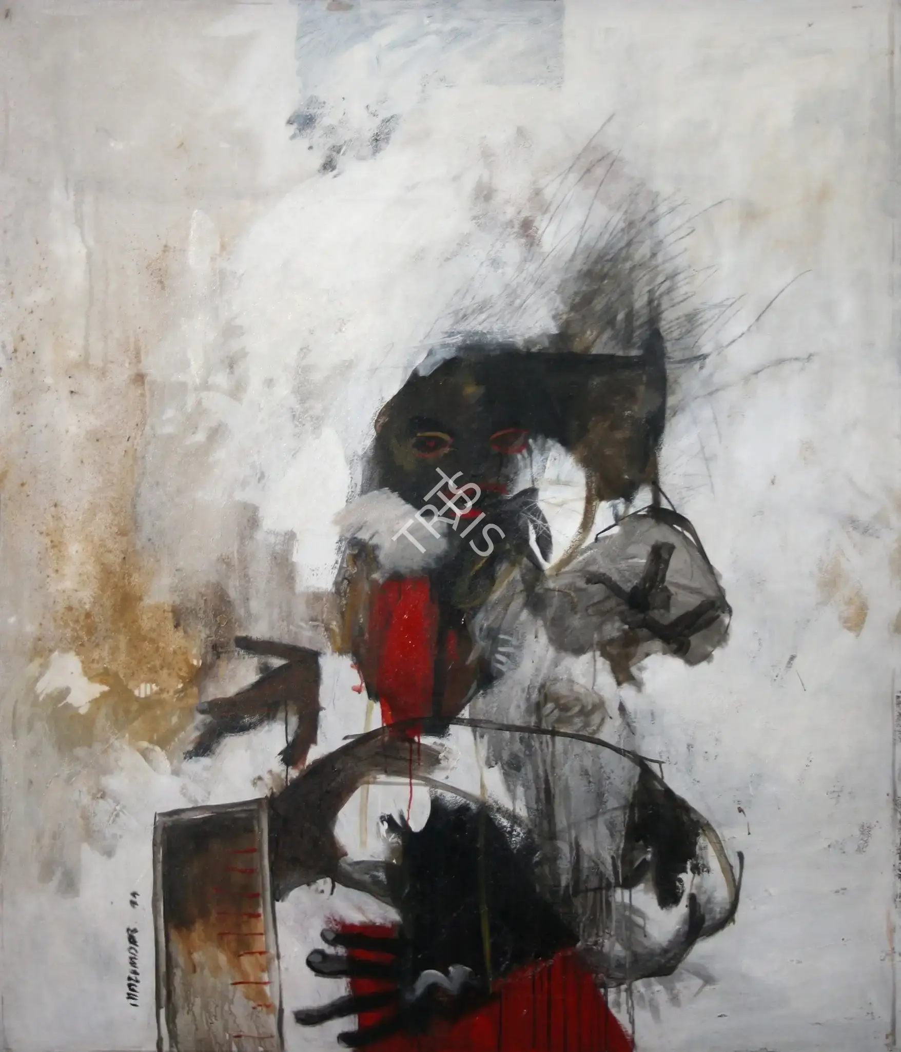 Mazumdar, Chittrovanu (Artist). Untitled, 1994 | Painting