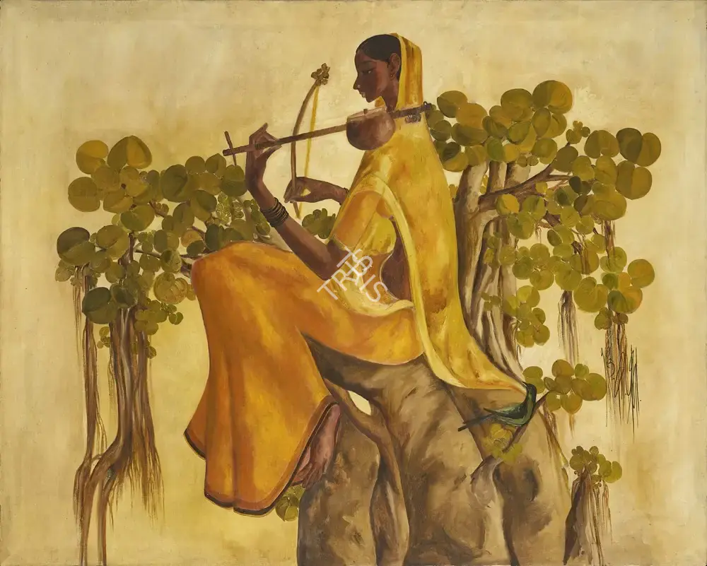 Prabha, B. (Artist). Untitled, 1983 | Painting