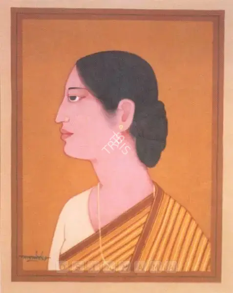 Shaw, Lalu Prasad (Artist). Untitled. Tempera on paper, c.1988 | Painting | FineArts | 00600336