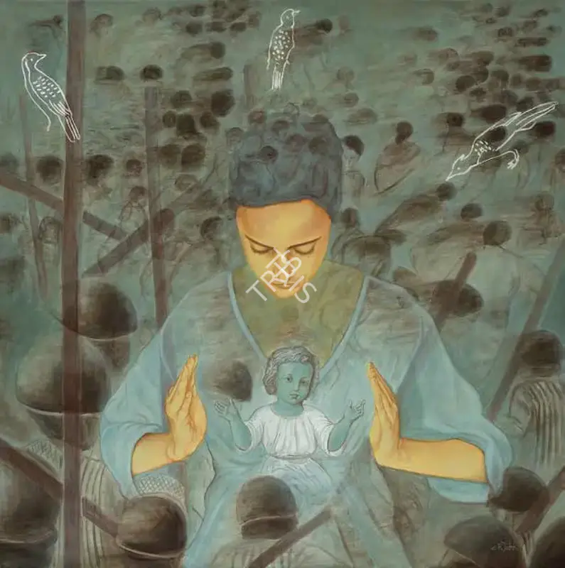John, C.F. (Artist). Untitled. Oil on canvas, n.d. | Painting | FineArts | 00603289