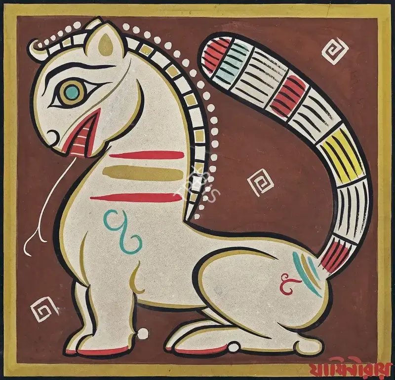 Roy, Jamini (Artist). Untitled, n.d. | Painting