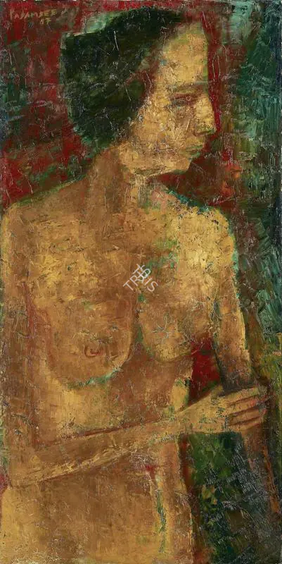 Padamsee, Akbar (Artist). Nude, 1987 | Painting