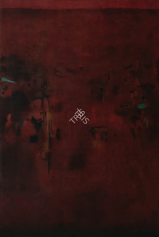 Gaitonde, V.S. (Artist). Untitled. Oil on canvas, 1969 | Painting | FineArts | 00755732