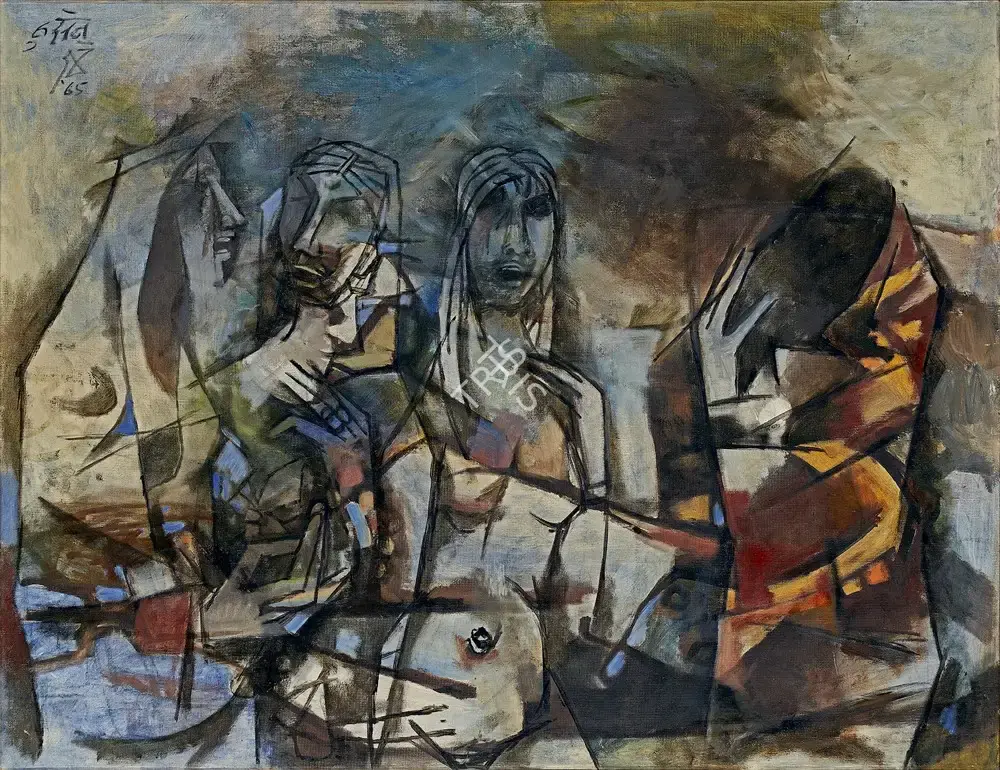 Husain, M.F. (Artist). Untitled, 1965 | Painting