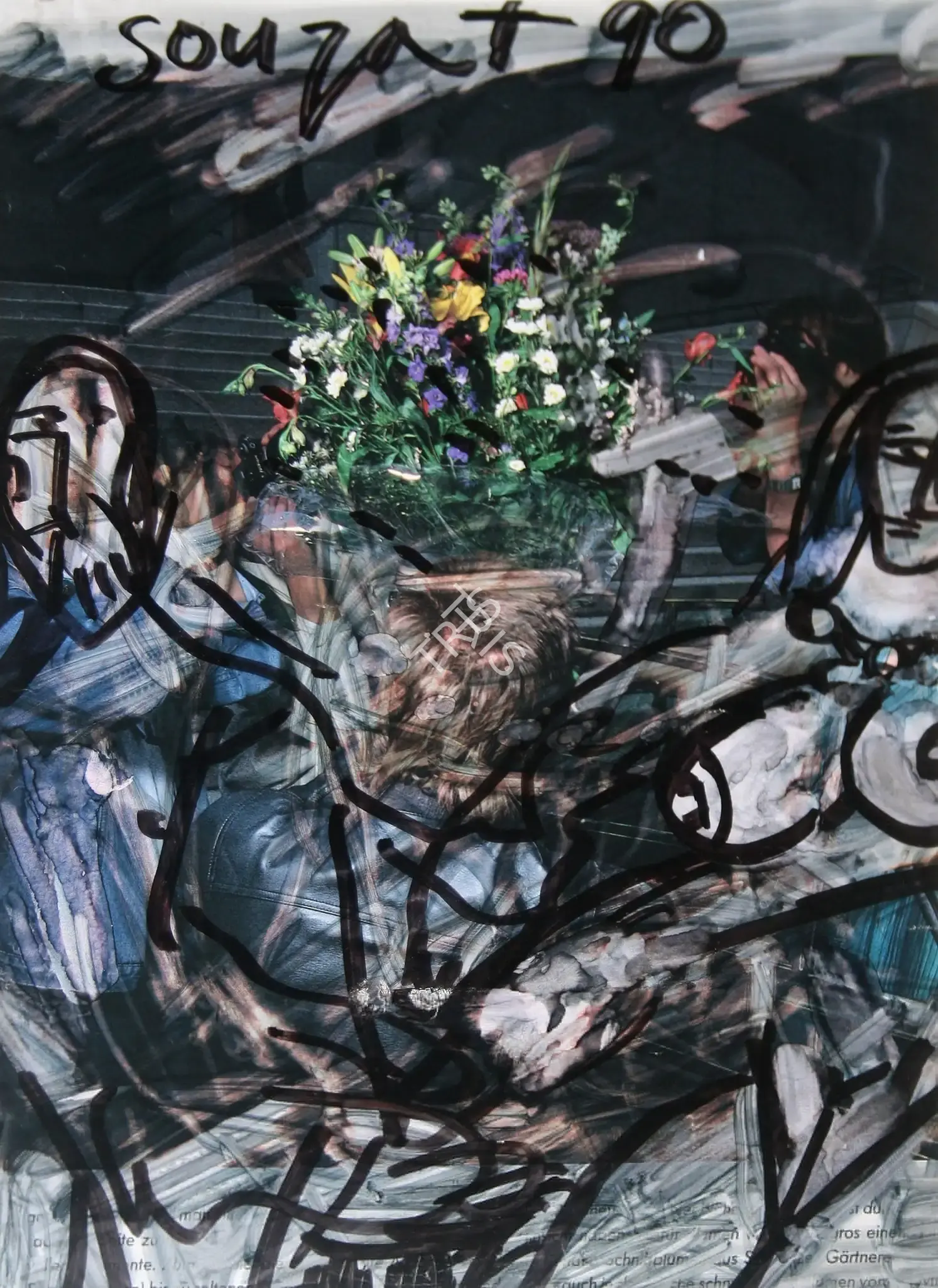 Souza, F.N. (Artist). Untitled, 1990 | Painting