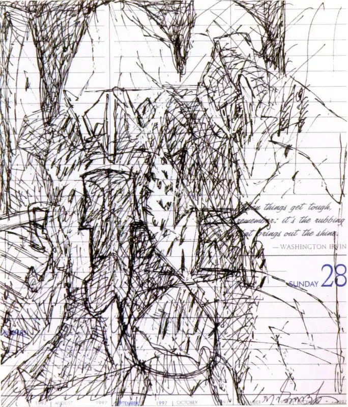 Pyne, Ganesh (Artist). Untitled, n.d. | Drawing
