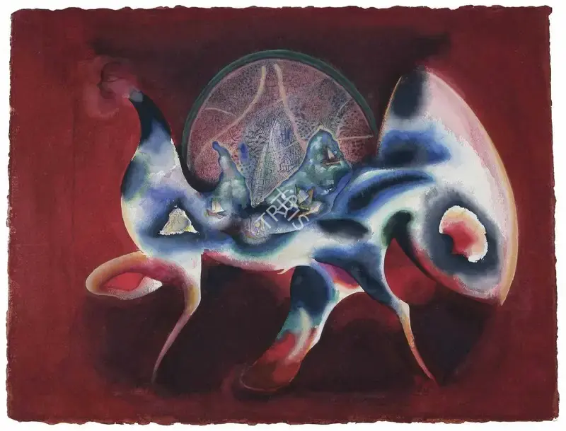 Sheikh, G.M. (Artist). Mappings: The Nation and the State, 2001 | Painting