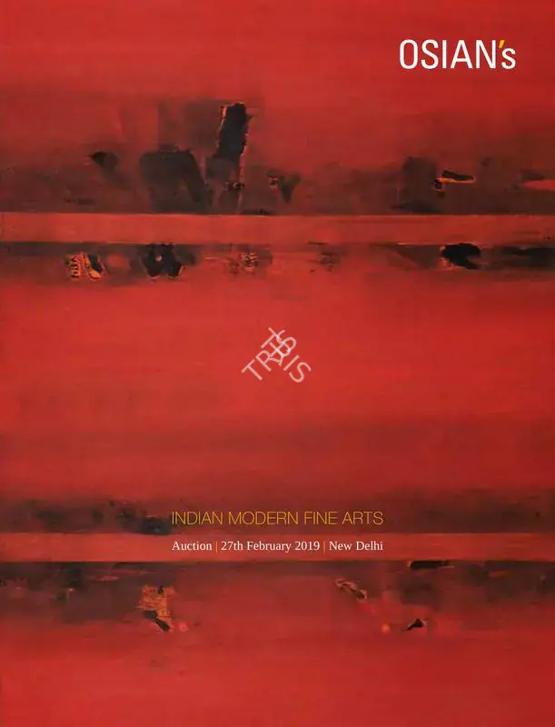 Osians (Auction House) and Neville Tuli (Curator). Indian Modern Fine Arts. 27 February 2019, New Delhi | Auction Catalogue | EconomicsArt | 00862303
