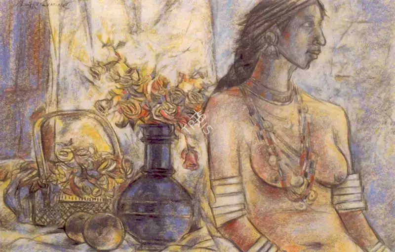 Goud, K. Laxma (Artist). Untitled, n.d. | Drawing