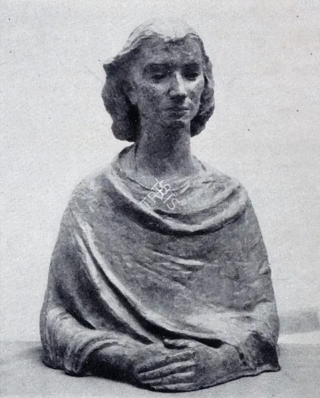 Dagupta, Prodosh (Artist). My Inspiration. Bronze, 1948 | Marg, December 1962 | Sculpture | FineArts | 00674774