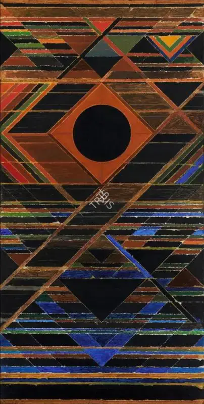 Raza, S.H. (Artist). Gestation, 1989 | Painting