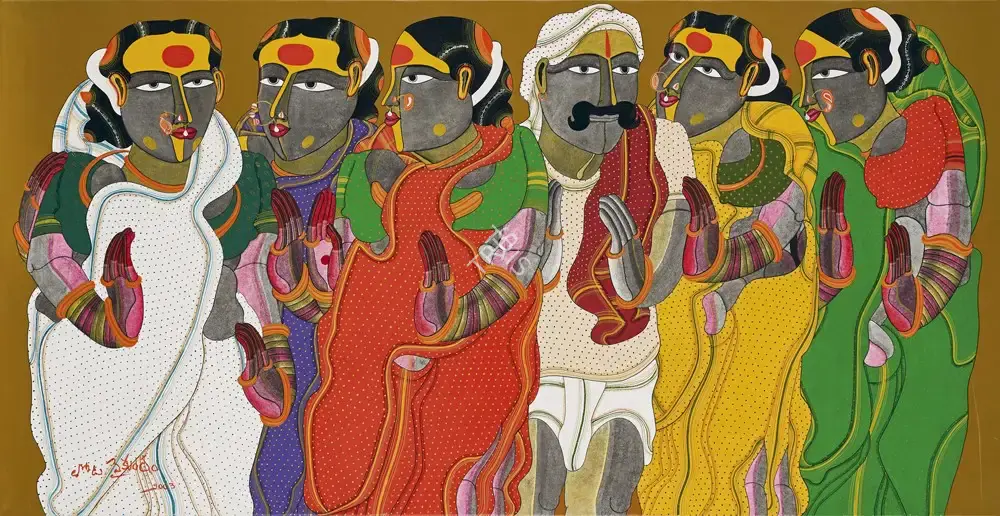 Vaikuntam, Thota (Artist). Untitled, 2003 | Painting