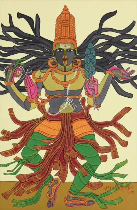 Vaikuntam, Thota (Artist). Untitled, 2017 | Painting