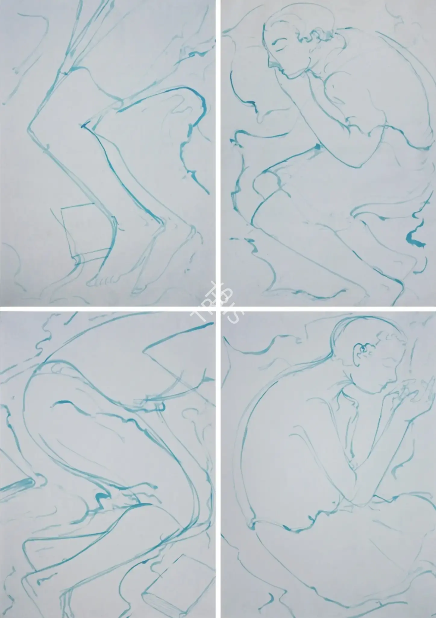 Harsha, N.S. (Artist). Study For Cosmic Orphans, 2006 | Painting