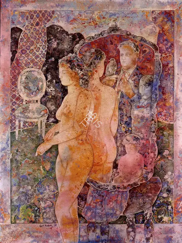 Burman, Sakti (Artist). Ame Toujours Ravie, n.d. | Painting