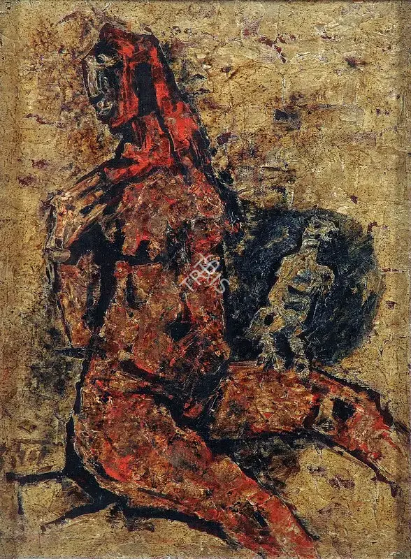 Husain, M.F. (Artist). Untitled, c.1965 | Painting