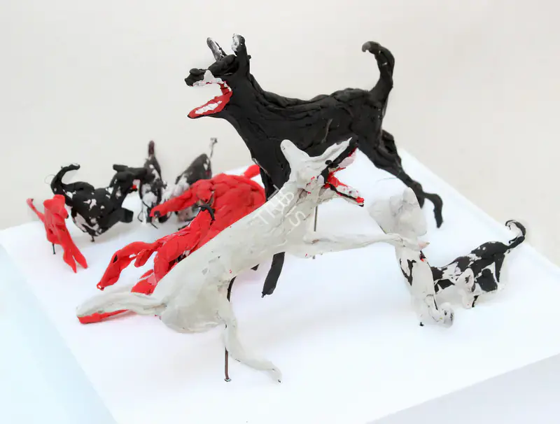 Ambalal, Amit (Artist). Lust for Laali. Polymer type clay, 2014 | Sculpture  | 00860034