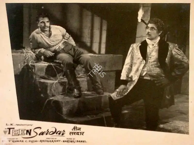 Doshi, C. (Producer), Teen Sardar, 1965 | Lobby Card | CinemaEducation | 00828588