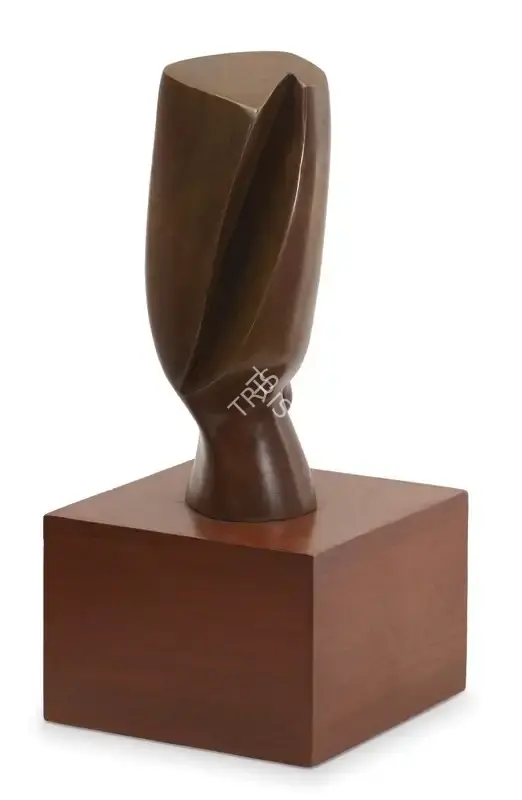 Chowdhury, S. Roy (Artist). Head of a Woman, 1990 | Sculpture