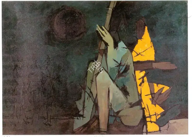 Husain, M.F. (Artist). Untitled, 1959 | Painting