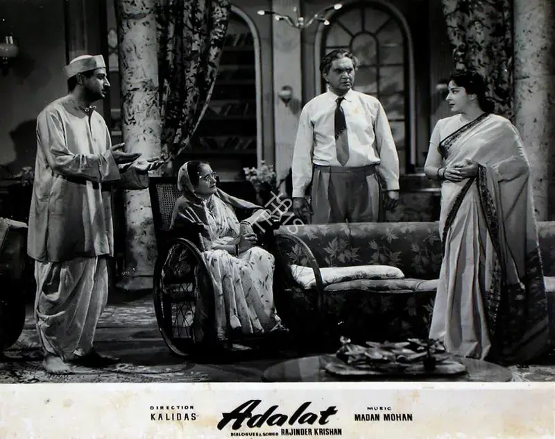 Kwatra, H.S. (Cinematographer), Adalat, 1958 | Lobby Card | CinemaEducation | 00829342