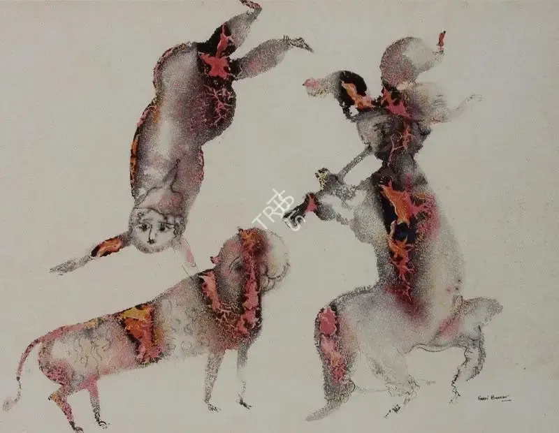 Burman, Sakti (Artist). Untitled, n.d. | Painting
