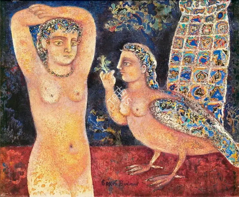 Burman, Sakti (Artist). Offering, 2011 | Painting