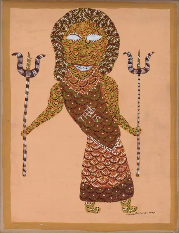 Shyam, Jangarh Singh (Artist). Untitled. Acrylic on canvas, 1999 | Painting | FineArts | 00604425