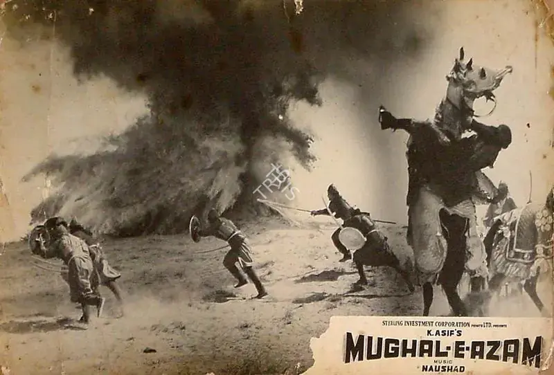 Mathur, R.D. (Cinematographer), Mughal E Azam, 1960 | Lobby Card | CinemaEducation | 00820595