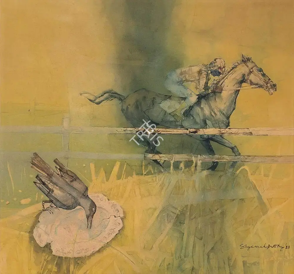 Ray, Shyamal Dutta (Artist). Untitled, 1988 | Painting