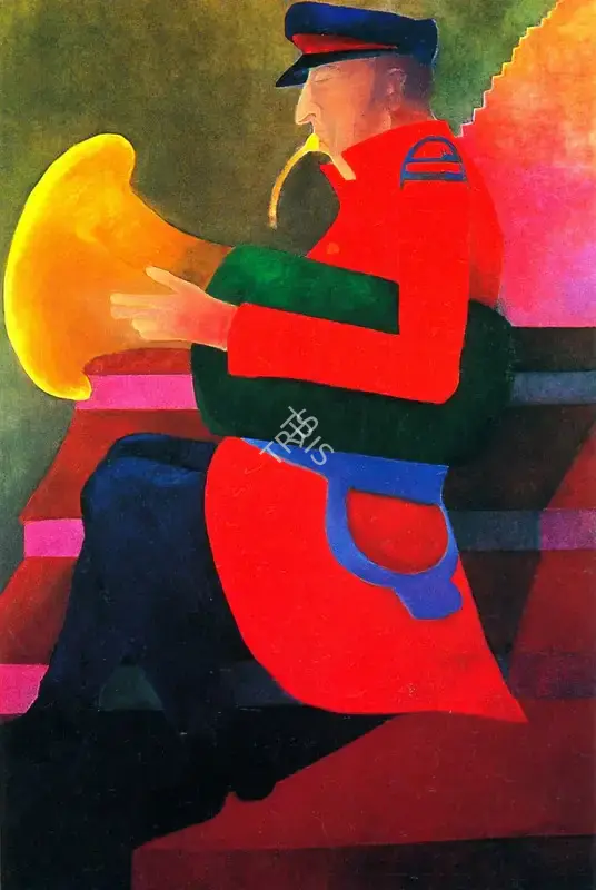 Khanna, Krishen (Artist). The Lovesong of Bandmaster, 2000 | Painting