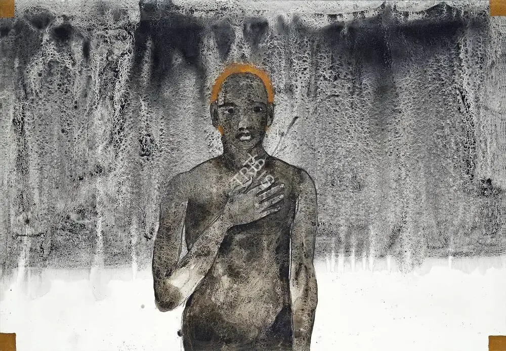 Iranna, G.R. (Artist). Untitled. Mixed media on paper, 2006 | Painting | FineArts | 00352321