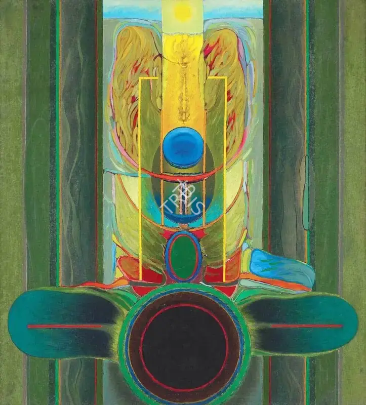 Sharma, O.P. (Artist). Untitled, n.d. | Painting
