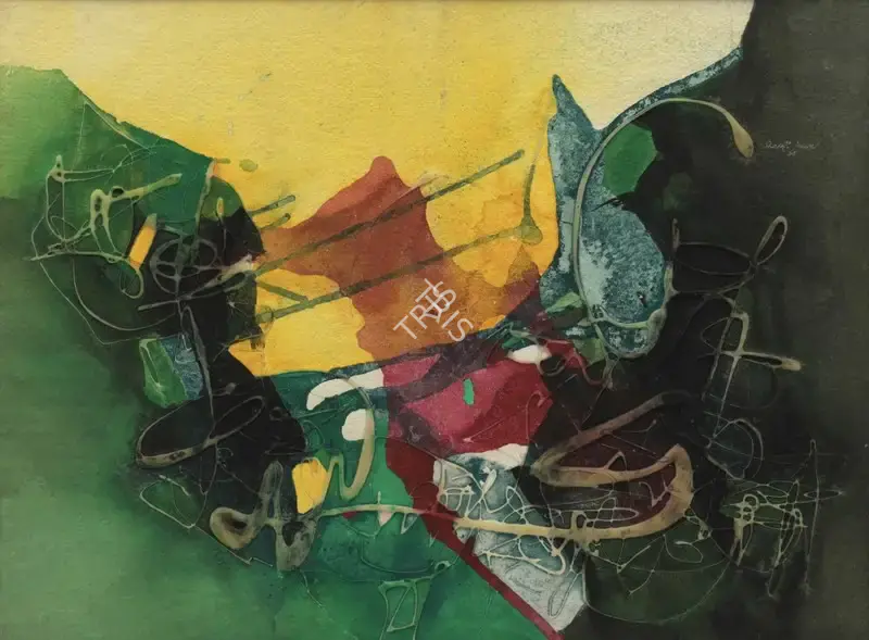 Dave, Shanti (Artist). Untitled, 1966 | Painting